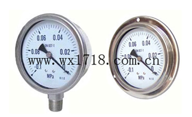 YN60ZP軸向帶邊偏心耐震壓力表(新品推薦）