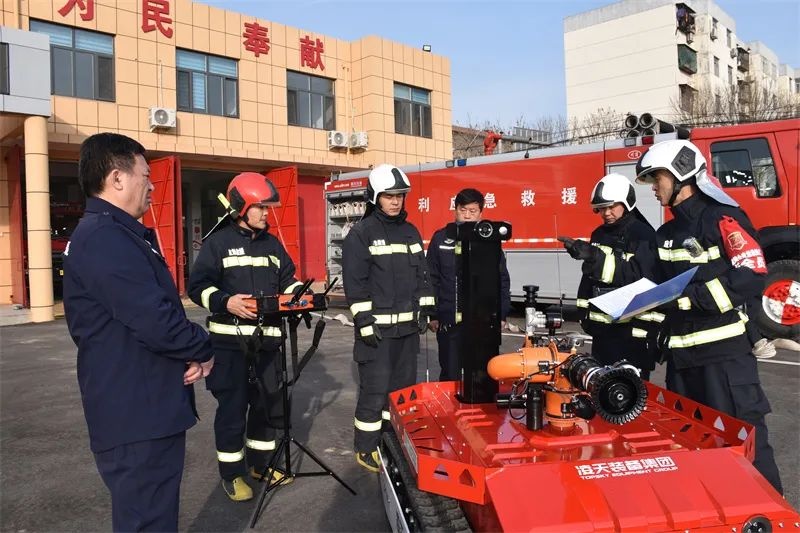 &ldquo;新戰(zhàn)友&rdquo;入列，使命必達(dá)， 北京凌天智能助力東營油田消防隊(duì)