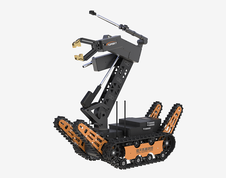 重型排爆機(jī)器人（重量650kg,夾持力120kg，前后雙擺臂）【第6代】